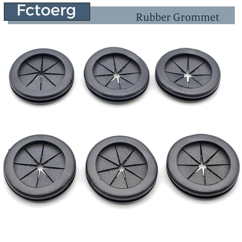 Fctoerg Rubber Grommets for Wiring Firewall Hole Plugs Wire Protection Grommet Electrical Appliance Tubing Plumbing for 1-1/2" Drill Hole - Image 3